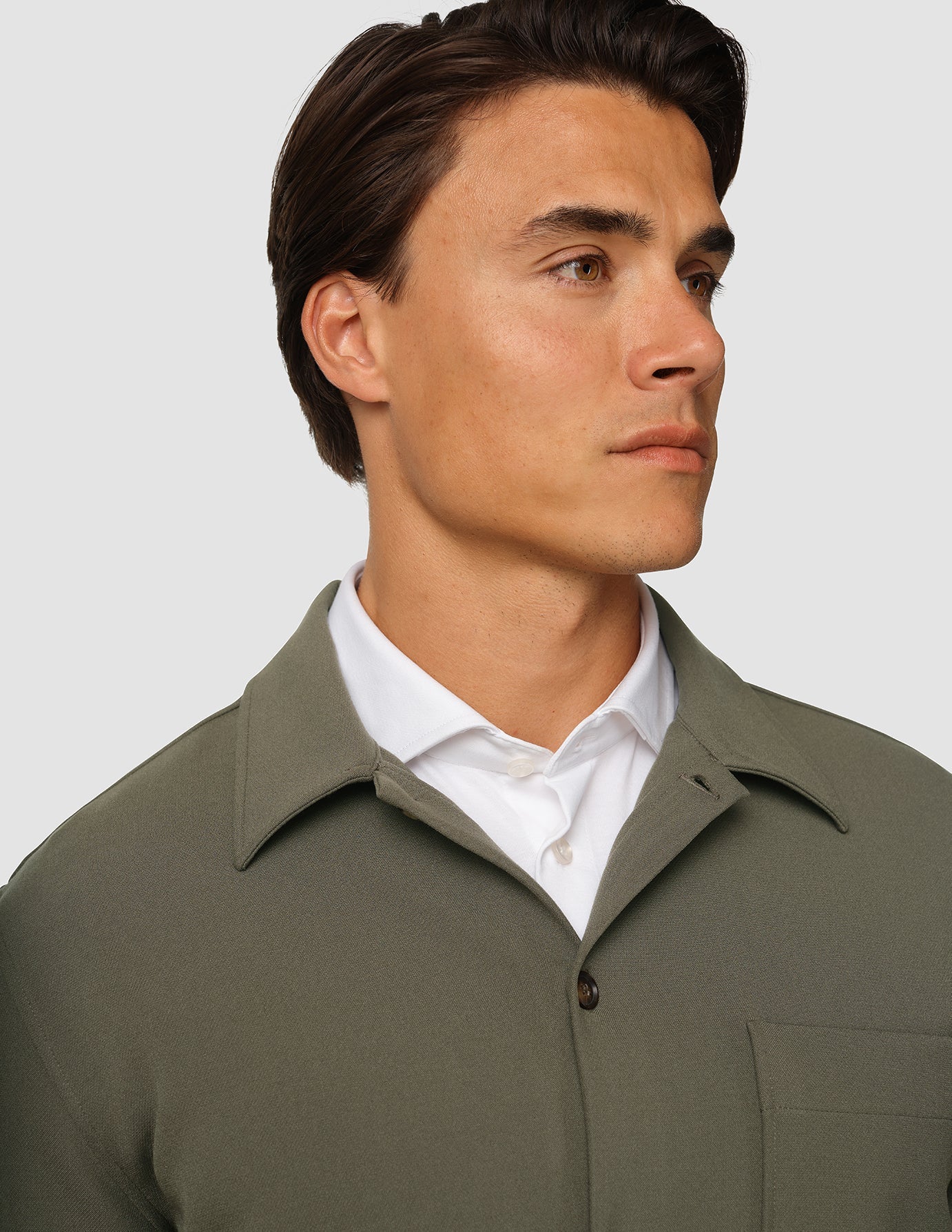 Heavy Edition Transitional Overshirt Nightfall Green